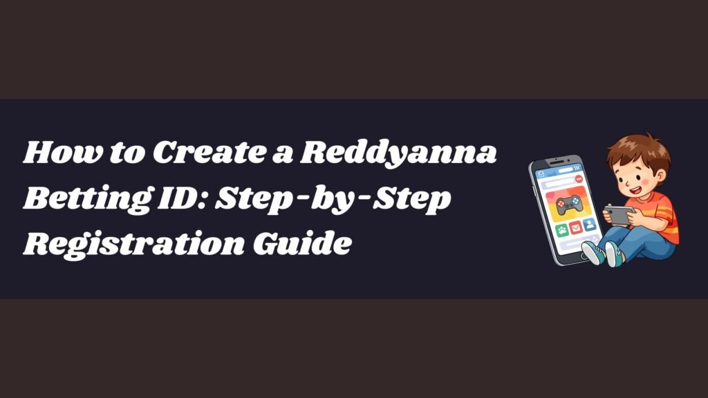 How to Create a Reddyanna Betting ID: Step-by-Step Registration Guide blue and black modern gaming blog banner (8)